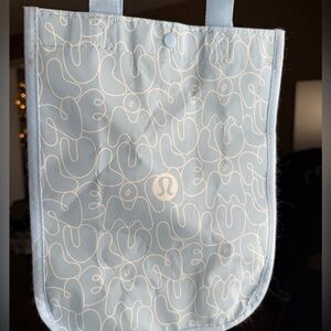 lululemon athletica Light Blue Tote Bag